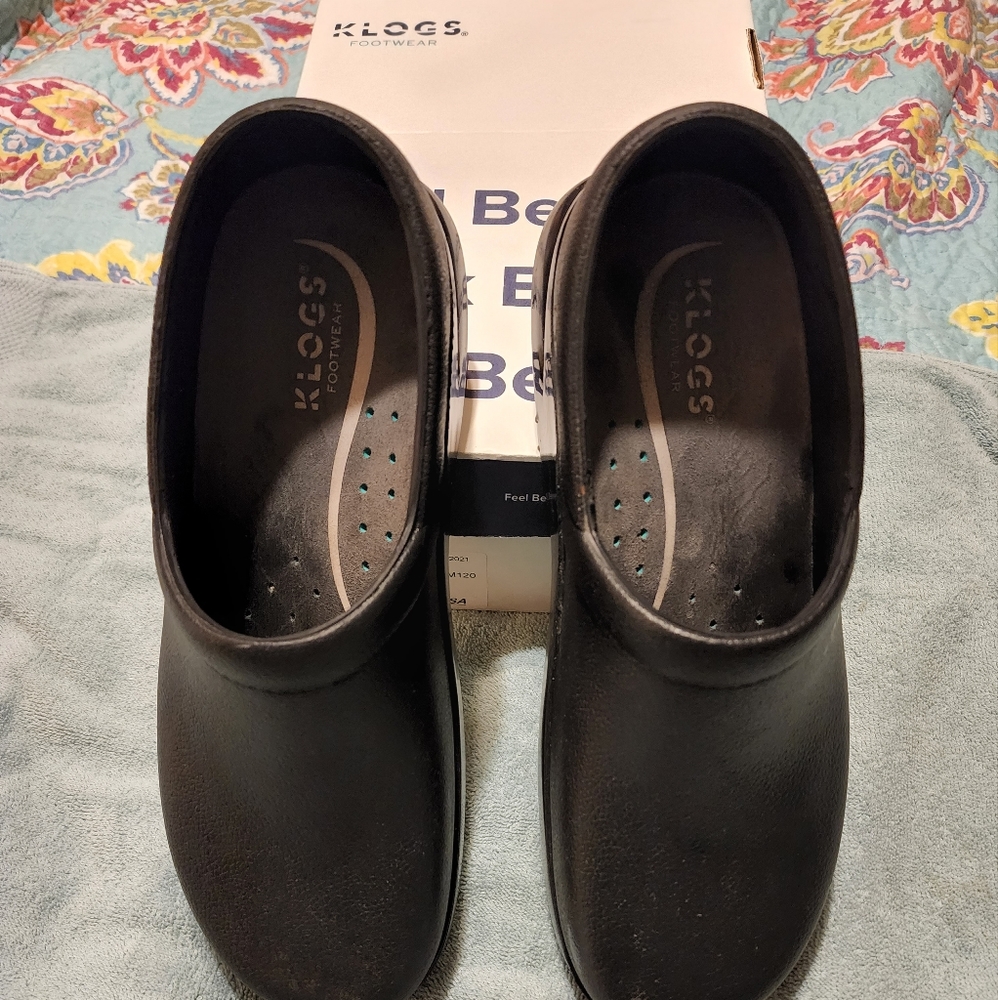 Black unisex Klogs